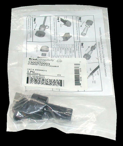 NEW BRADCONNECTIVITY 1300570003  ETHERNET FIELD ATTACHABLE CONNECTOR
