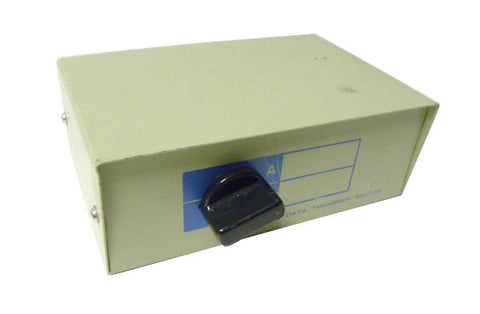 DATA TRANSFER SWITCH 2 CHANNEL (A, B) 2 PORT 10 BASE