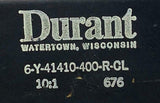 Durant 6-Y-41410-400-R-CL 6-Digit Shaft Driven Counter