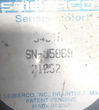 SEIBERCO 3431A Sensorimotor Step Stepping Motor SN-U5869 21052