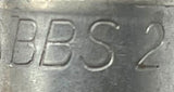 Lot of (2) Buss BBS2 Fast-Acting Midget Fuse Class 448H 2A 600V