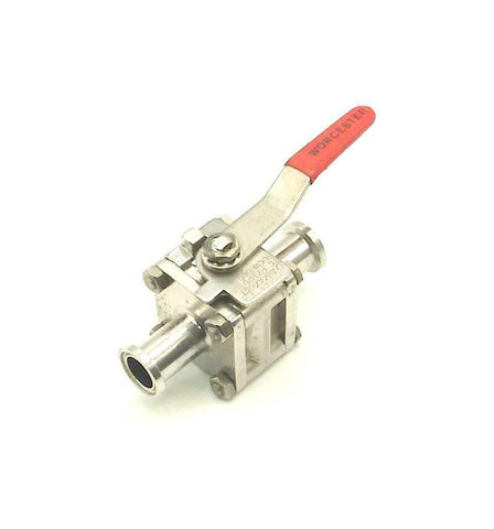 New Worcester  3/4 WK4466T  Stainless Steel Ball Valve