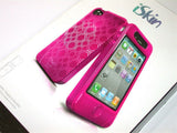 New iSkin Solo FX Case for iPhone 4 - Pink SOLOFX4-PK2 - FREE SHIPPING