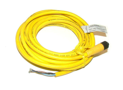 new DANIEL WOODHEAD  803000B02M050  SENSOR CORDSET CABLE  250 VAC 4 AMP
