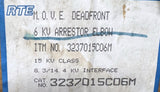 RTE 3237015C06M 6 KV Arrestor Elbow 15 KV Class 8.3/14.4 KV Interface