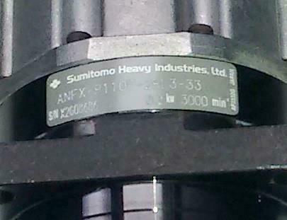 P110f Sumitomo Heavy Industries ANFX-P110F-2RL3-33 Planetary Gear Head
