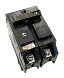 Lot of (2) General Electric THQL2130 2 Pole Circuit Breaker 30A 240VAC 1 PH