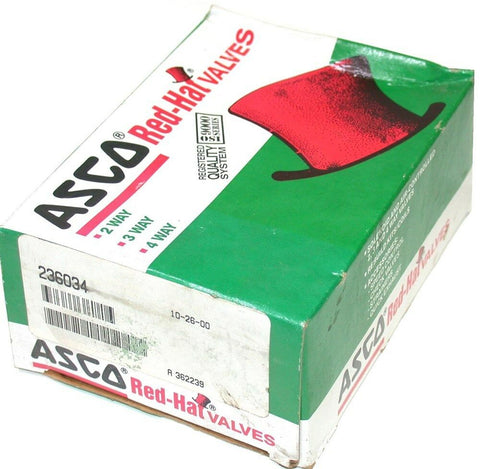 UP TO 6 NEW ASCO RED-HAT SOLENOID VALVE REPAIR KITS 236034