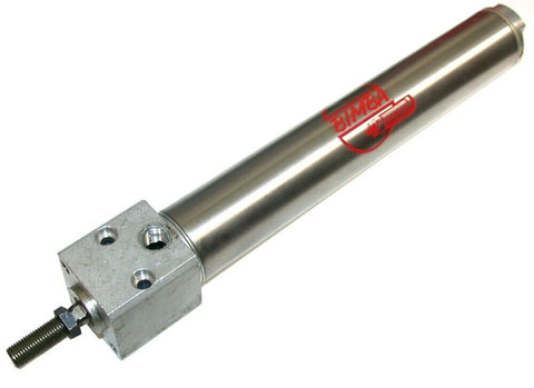 Bimba 6" Stroke Stainless Air Cylinder 1 1/2" Bore BF-176-D