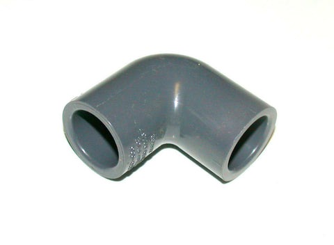 NEW SPEARS  806-005  GRAY 1/2" PVC 90 DEGREE ELBOW SOCKET SCH 80