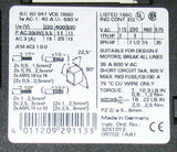 8 SIEMENS MOTOR STARTER RELAYS 10 AMP MODEL 3RT1026