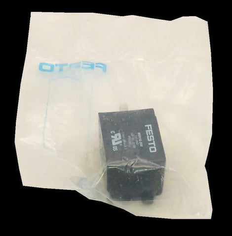 New Festo  MSN1G-24V  Solenoid Valve Coil 24 VDC Coil 2.5 Watts Class 2