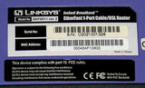 LINKSYS ETHERFAST CABLE/DSL ROUTER MODEL BEFSR11