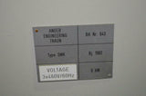 Anger Engineering Type SWK 6 KW Welding Unit 460V 3 PH