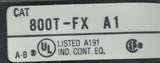 Allen-Bradley 800T-FX A1 2 Position Push/Pull Pushbutton Switch W/ Red Button