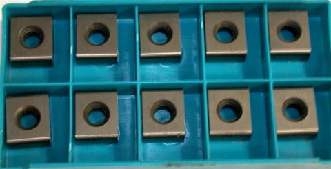 Lot of 10 New Ingersoll Carbide Milling Inserts LNE424-04 213A