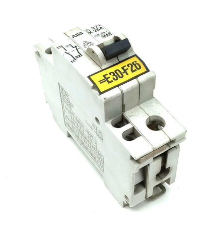 ABB S271K25A 1 Pole Circuit Breaker 25A 240VAC