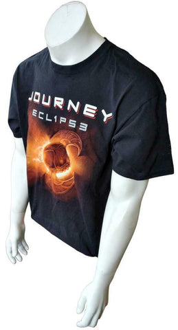 Anvil Men's Journey Eclipse North American 2011 Tour Black Shirt Size Large