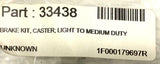 4X698 Caster Master Brake Kit Light to Medium Duty 33438