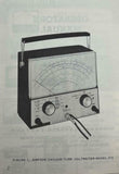 Simpson Model 312 Vacuum Tube Volt-OhmMeter Operator's Manual