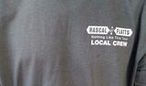 Alstyle Men's Rascal Flatts Nothing Like This Tour Local Crew Charcoal Shirt XL