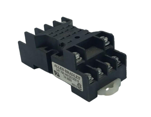 Allen-Bradley 7000-HN128 Relay Socket Base 7A 300V 14-Blade