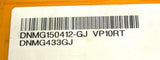 Lot of 9 Mitsubishi Carbide Turning Inserts DNMG150412-GJ VP10RT