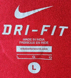 Nike Dri-Fit Men's Atlanta Falcons NFL Red Short Sleeve Shirt Size Large