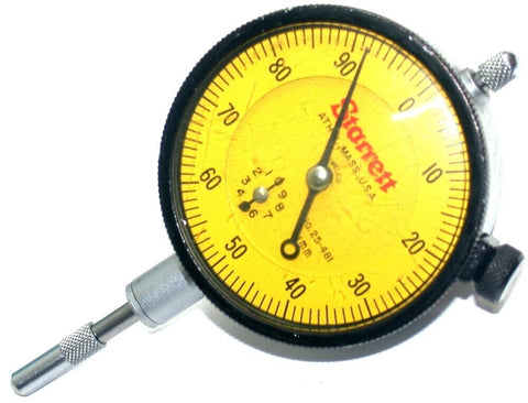 Starrett Dial .01mm Indicator Revolution Counter Model 25-481