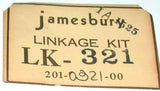 New Jamesbury  LK-321  Actuator Linkage Kit wth Hardware