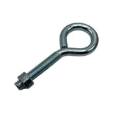 Hindley 10875 Zinc Plated Machine Thread Eye Bolts 3/8" x 4"