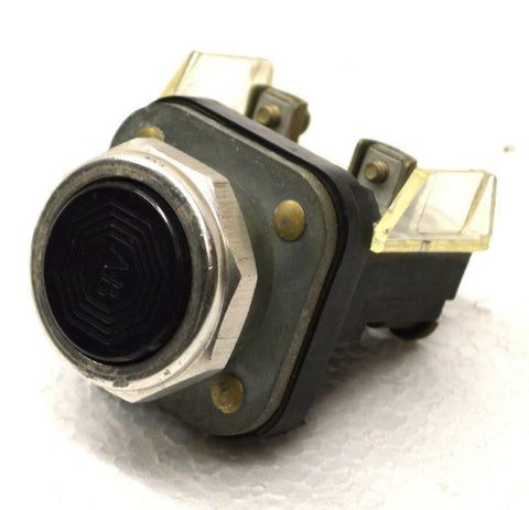 Allen Bradley 800T-A Black Momentary Push Button 1 N.O Contact (5 Available)