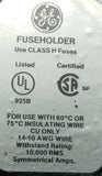 General Electric  8431-3 Fuseholder 30A 250V