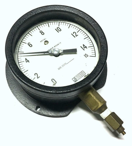 WEKSLER INSTRUMENTS AA1 45-0/15 PRESSURE GAUGE 0-15 PSI