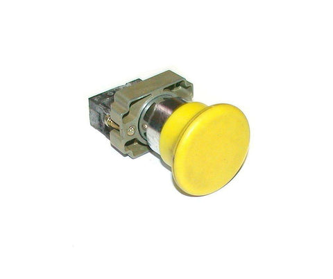 YELLOW TELEMECANIQUE   ZB2-BE101  NON-ILLUMINATED MOMENTARY PUSHBUTTON