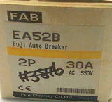 New Fuji Electric  EA52B  2-Pole Circuit Breaker 30 Amp 550 VAC