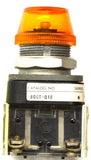 Allen Bradley 800T-Q10 Orange Pilot Light Series N 120 Volts (2 Available)