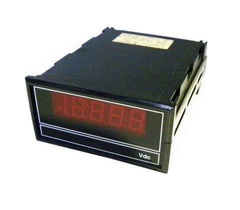 W.E.I. EN45V LAB PANEL VOLTMETER 5V = 5.000V