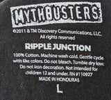 Men's Mythbusters I Reject Your Reality And Substitute My Own Black Shirt Size L