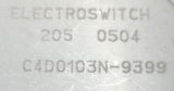 Electroswitch C4D0103N-9399 Rotary Switch 0.5A 28VDC