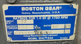 Baldor 33-1163-0422 Electric Motor 1/4Hp 1725Rpm 3 Phase 60Hz w/ Boston Reducer