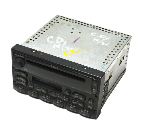 FORD 1999-2004 XL2F-18C868-BB RADIO / CD / CASSETTE PLAYER - SOLD AS IS