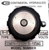 Continental CEMDV-12-04-0-115AC Solenoid Valve 115 VAC