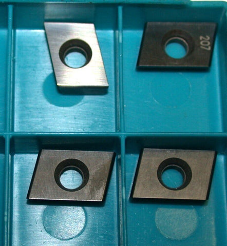 4 New Ingersoll Carbide 78° Parallelogram Milling Inserts CDE322L14 207A