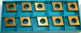 Lot of 10 Ingersoll 80° Parallelogram Milling Carbide Inserts DNE324-003 IN2540