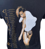 Anvil Rihanna Last Girl On Earth Tour 2010 Black Short Sleeve Shirt Size Large