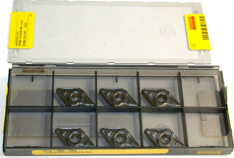 Lot of 6 New Sandvik T-Max P Turning Carbide Inserts DNMG 15 04 08-PM 4325