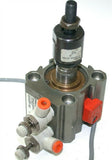 PHD Pancake Air Cylinder 3/8" Stroke CRS2U32x3/8 w/sensors & coupler 2 available