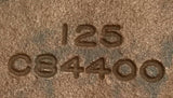 Lee 11-342 C84400 Class 125 2-1/2" 4-Bolt Brass Companion Flange