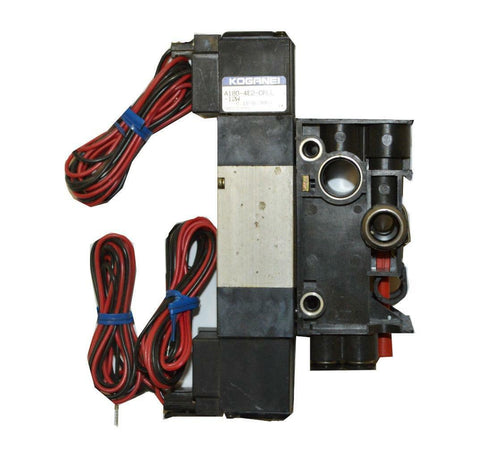 KOGANEI A180-4E2-CPLL-12W SOLENOID VALVE 24 VDC